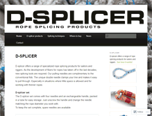 Tablet Screenshot of d-splicer.com